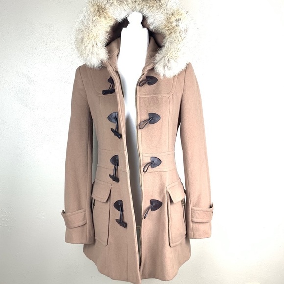 MARC NEW YORK Wool Cashmere blend duffle coat - Picture 2 of 8